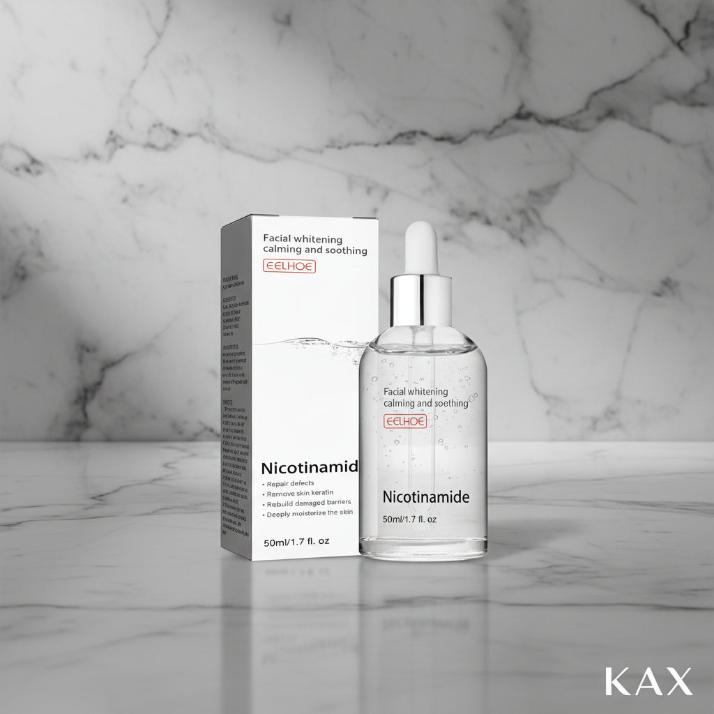 Serum facial con nicotinamida para cuidado de la piel
