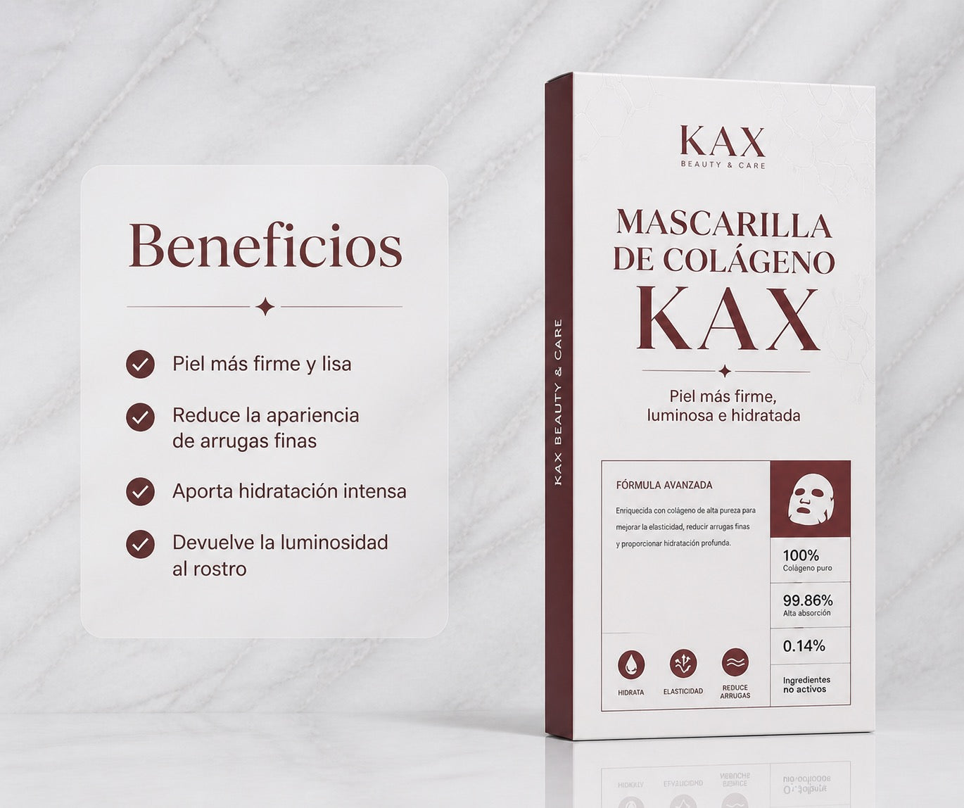 Mascarilla Colágeno Reafirmante | KAX