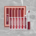 Set de 6 pintalabios color mate